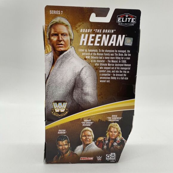 WWE Elite Legends Series 7 Bobby The Brain Heenan Target Exclusive Wrestling - Picture 4 of 7